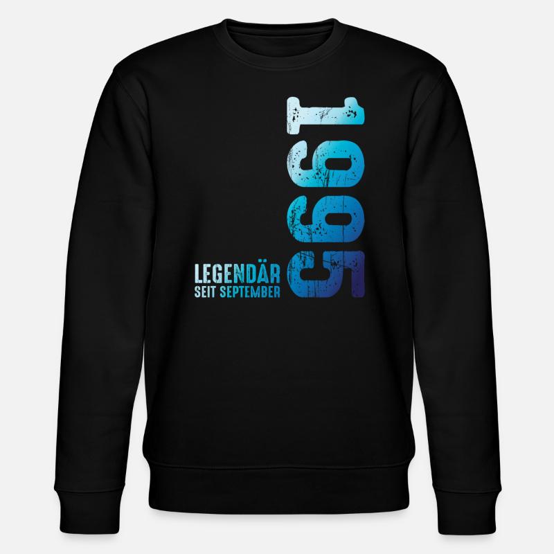 Legendary since September 1995 - Stanley/Stella CHANGER Unisex Organic Sweatshirt - black