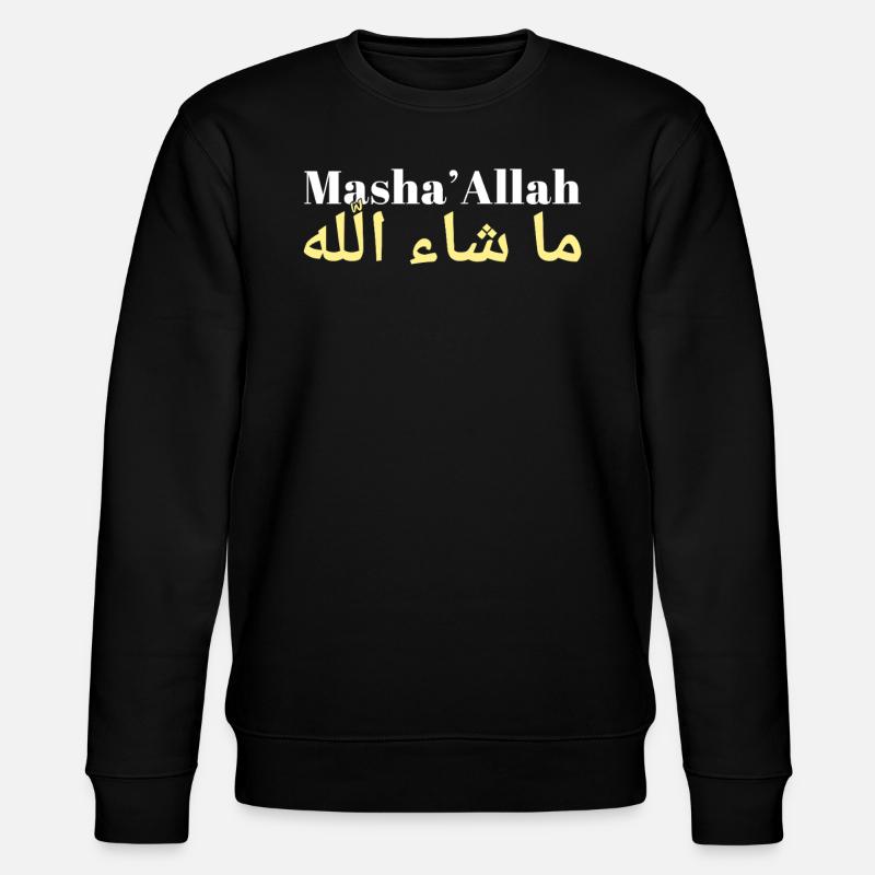 Bénédictions de l’Aïd Moubarak - Sweat bio CHANGER Stanley/Stella Unisexe - noir