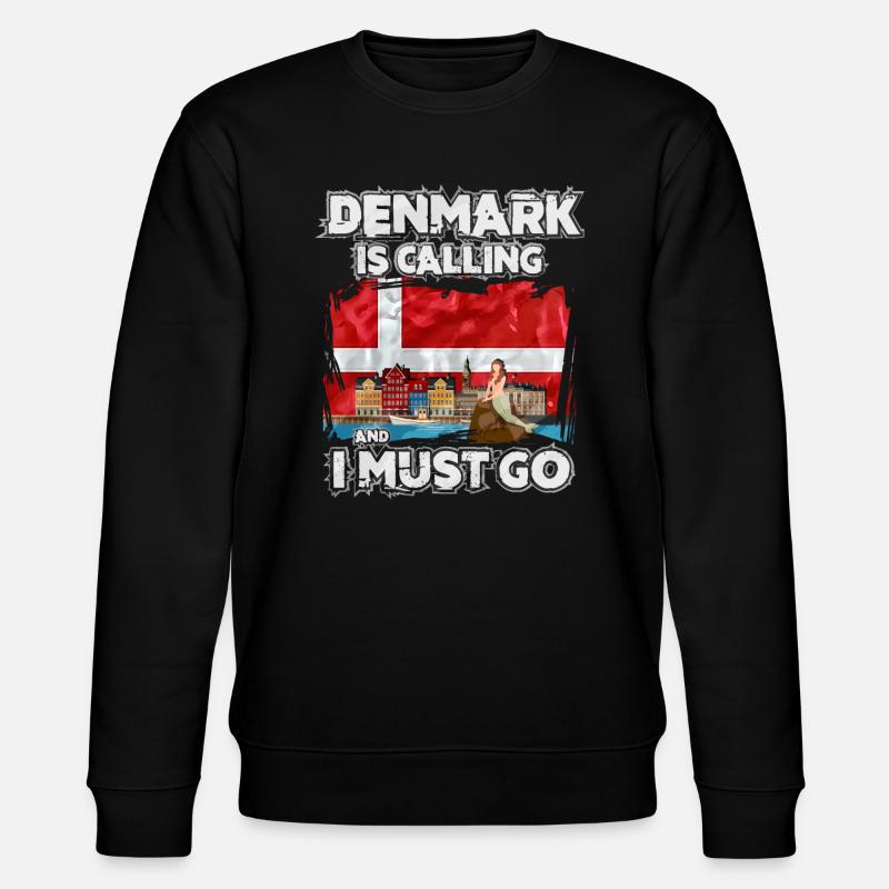 Danemark - Sweat bio CHANGER Stanley/Stella Unisexe - noir