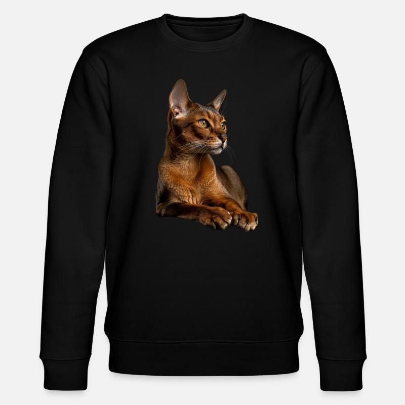 Abyssinian - Stanley/Stella CHANGER Unisex Organic Sweatshirt - black