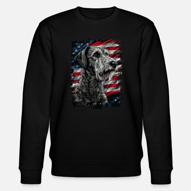 Irish Wolfhound, Amérique États-Unis - Sweat bio CHANGER Stanley/Stella Unisexe - noir