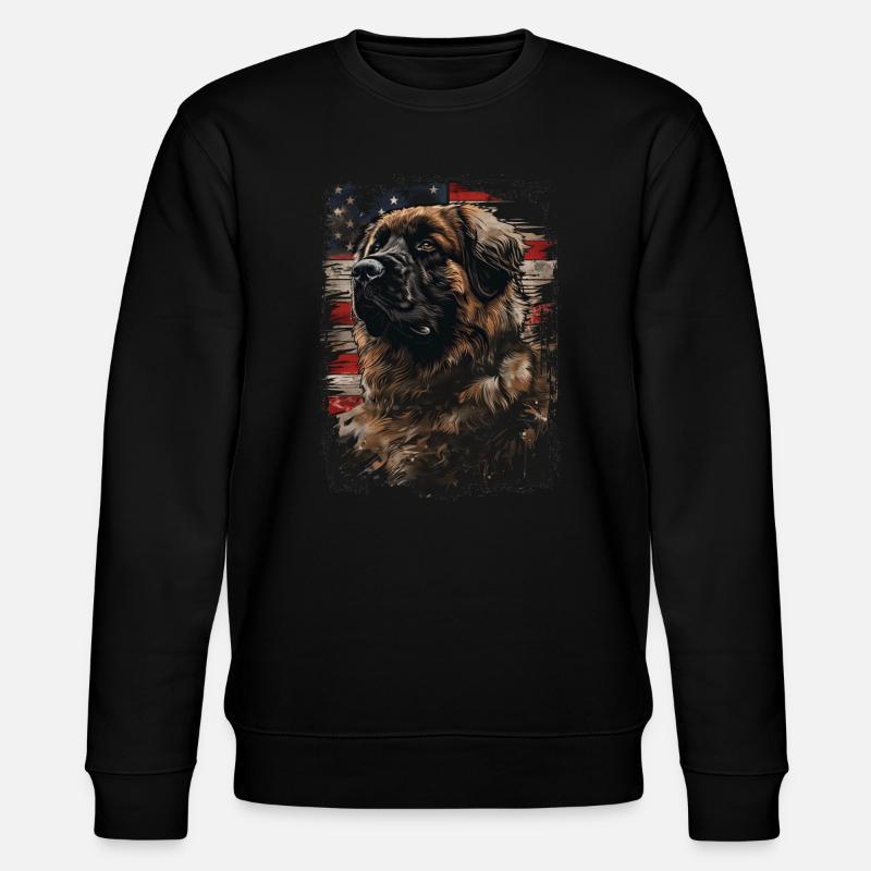 Leonberger Amérique États-Unis - Sweat bio CHANGER Stanley/Stella Unisexe - noir
