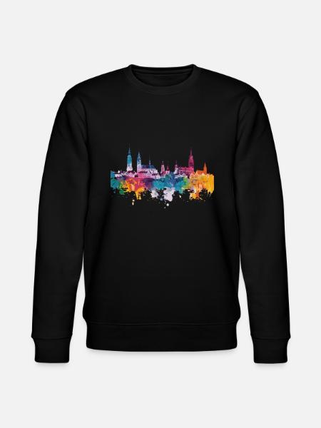 Lörrach - Stanley/Stella Unisex Bio-Sweatshirt CHANGER - Schwarz