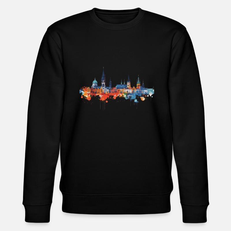 Magdeburg - Stanley/Stella Unisex Bio-Sweatshirt CHANGER - Schwarz