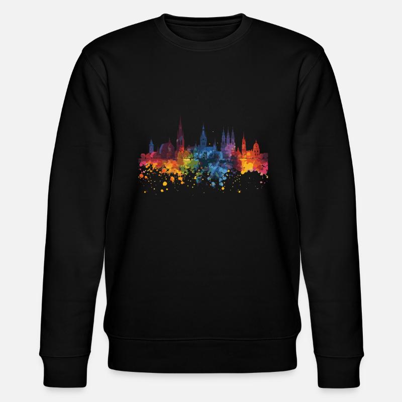 Mühlhausen_Thüringen - Stanley/Stella CHANGER Unisex Organic Sweatshirt - black