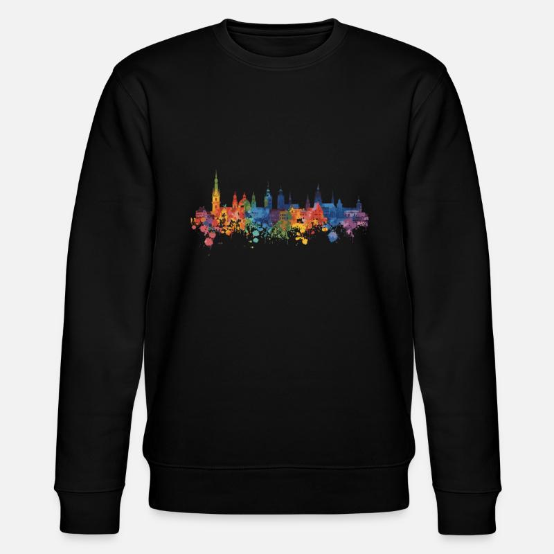 Naumburg (Saale) - Sweat bio CHANGER Stanley/Stella Unisexe - noir