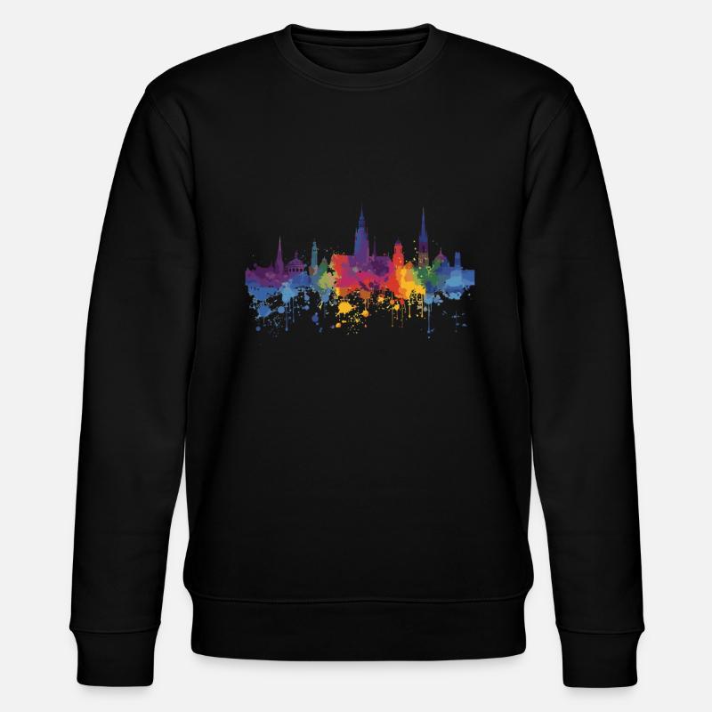 Rüsselsheim am Main - Stanley/Stella Unisex Bio-Sweatshirt CHANGER  - Schwarz