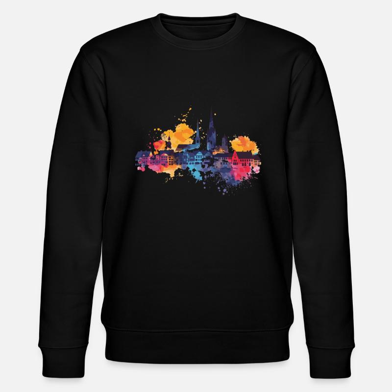 Unterhaching - Stanley/Stella CHANGER Unisex Organic Sweatshirt - black