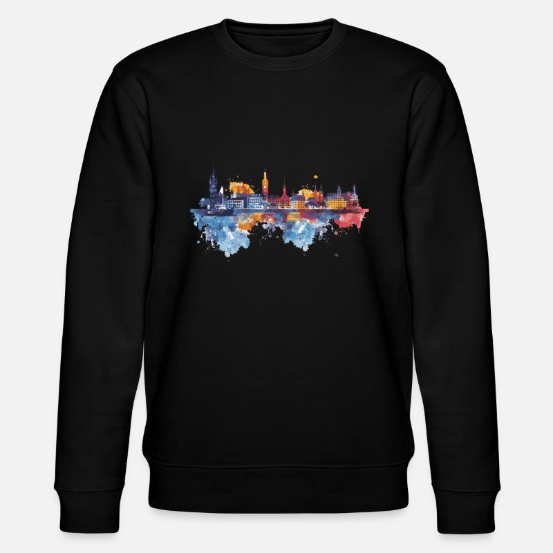 Wilhelmshaven - Sweat bio CHANGER Stanley/Stella Unisexe - noir