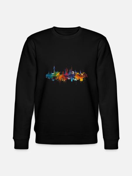 Bitterfeld-Wolfen - Stanley/Stella CHANGER Unisex Organic Sweatshirt - black