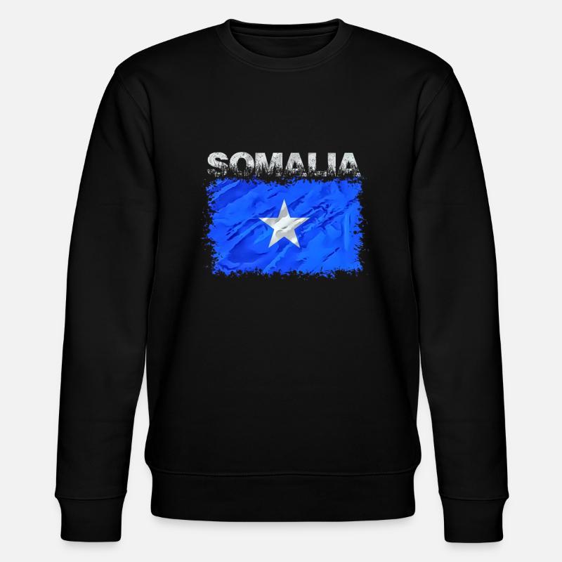Somalia - Stanley/Stella Unisex Bio-Sweatshirt CHANGER  - Schwarz