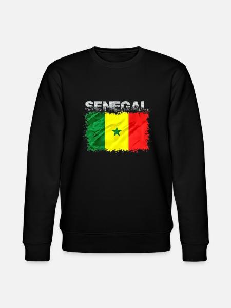 Senegal - Stanley/Stella CHANGER Unisex Organic Sweatshirt - black