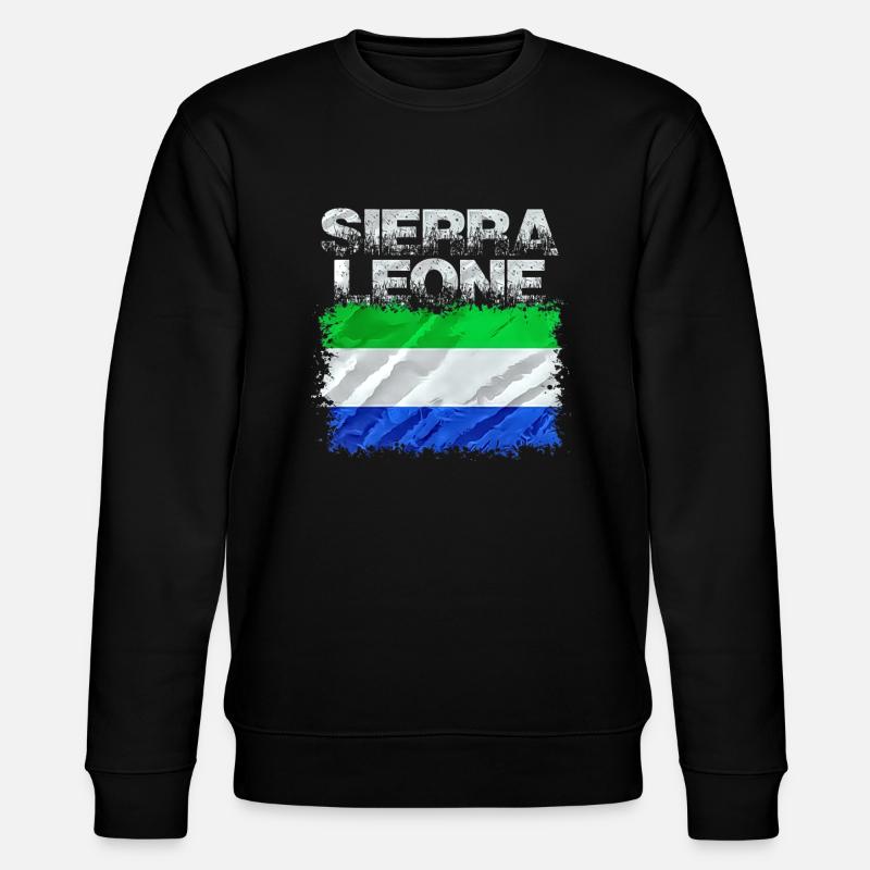 Sierra Leone - Sweat bio CHANGER Stanley/Stella Unisexe - noir