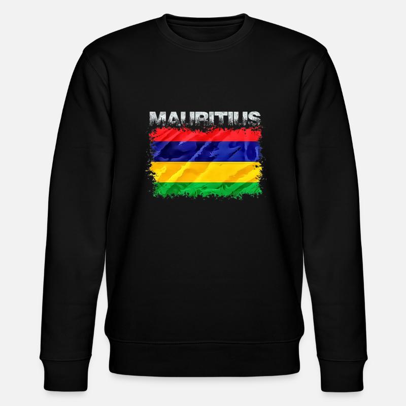 Mauritius - Stanley/Stella Unisex Bio-Sweatshirt CHANGER  - Schwarz