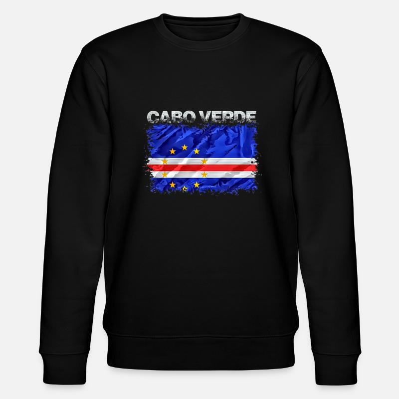Cap Verde - Stanley/Stella Unisex Bio-Sweatshirt CHANGER  - Schwarz