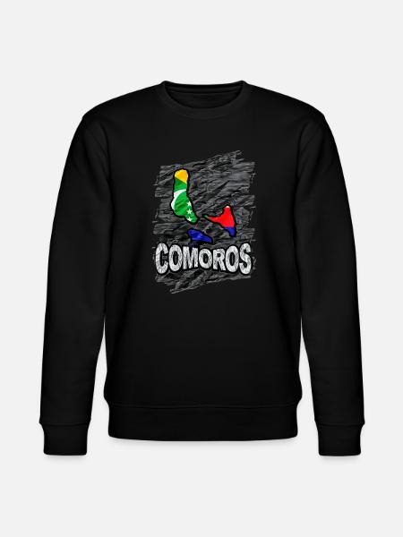 Comoros - Stanley/Stella CHANGER Unisex Organic Sweatshirt - black