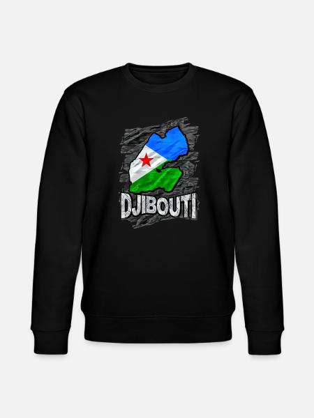 Djibouti - Stanley/Stella CHANGER Unisex Organic Sweatshirt - black