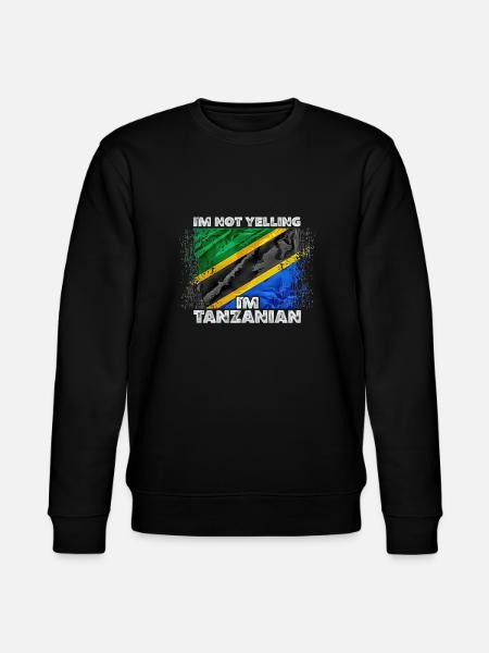 Tanzania - Stanley/Stella CHANGER Unisex Organic Sweatshirt - black