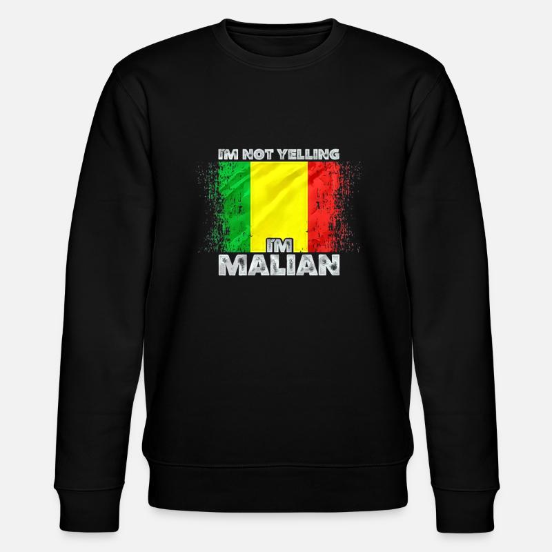 Mali - Sweat bio CHANGER Stanley/Stella Unisexe - noir