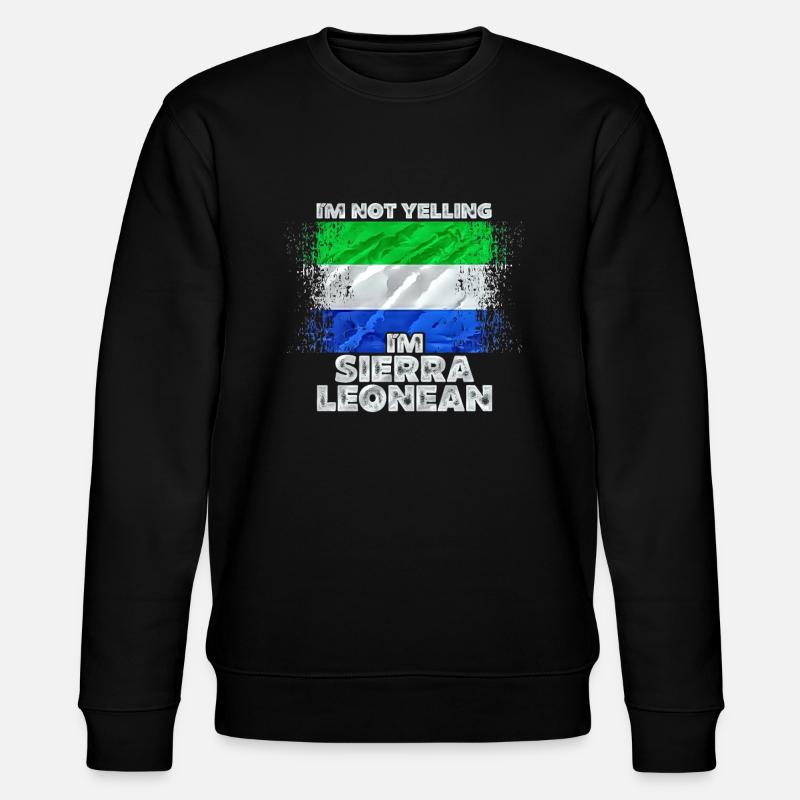 Sierra Leone - Sweat bio CHANGER Stanley/Stella Unisexe - noir