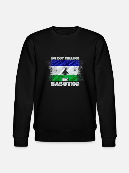 Lesotho - Sweat bio CHANGER Stanley/Stella Unisexe - noir