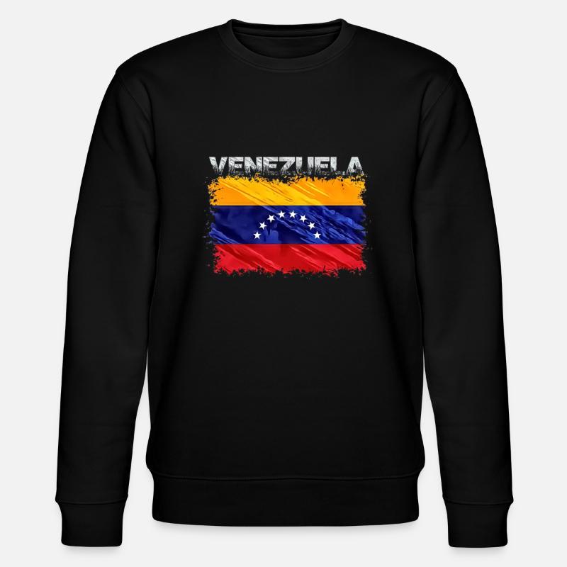 Venezuela - Stanley/Stella Unisex Bio-Sweatshirt CHANGER  - Schwarz