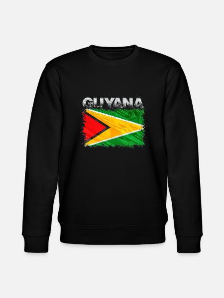 Guyana - Stanley/Stella CHANGER Unisex Organic Sweatshirt - black