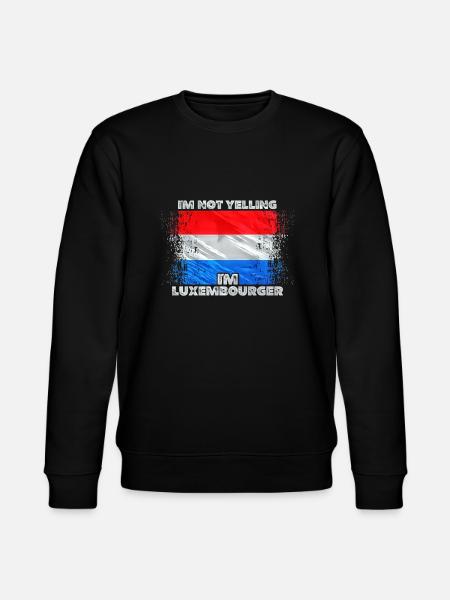 Luxembourg - Stanley/Stella CHANGER Unisex Organic Sweatshirt - black
