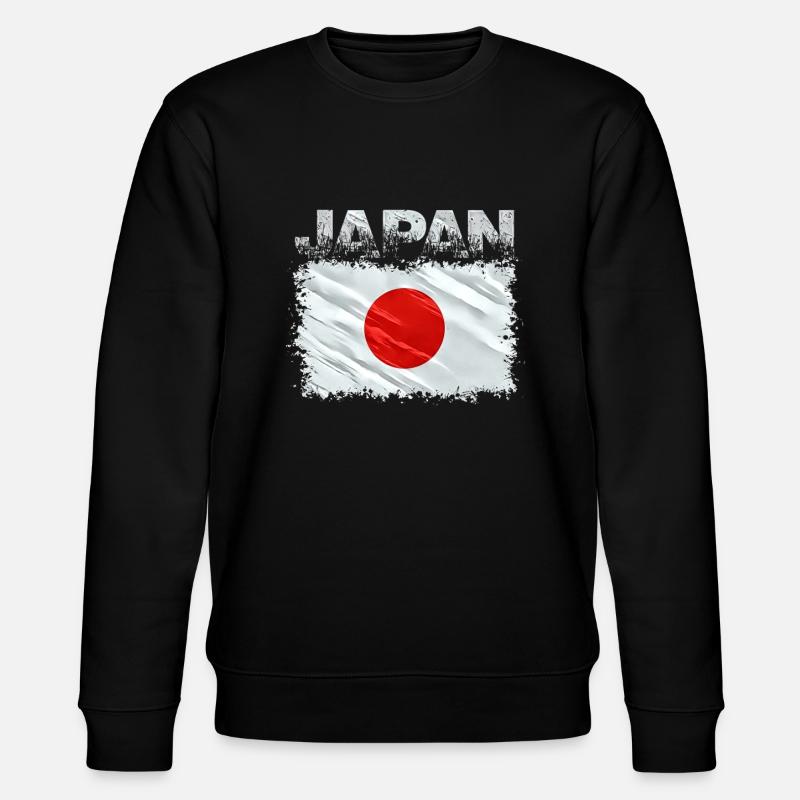 Japan - Stanley/Stella Unisex Bio-Sweatshirt CHANGER  - Schwarz