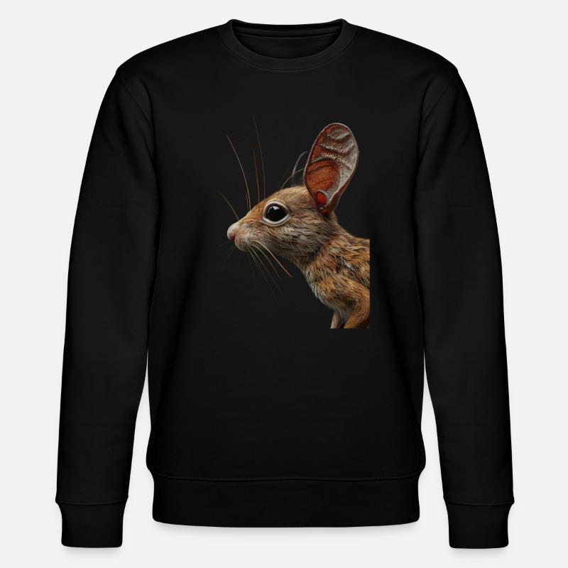 Springmouse - Stanley/Stella CHANGER Unisex Organic Sweatshirt - black