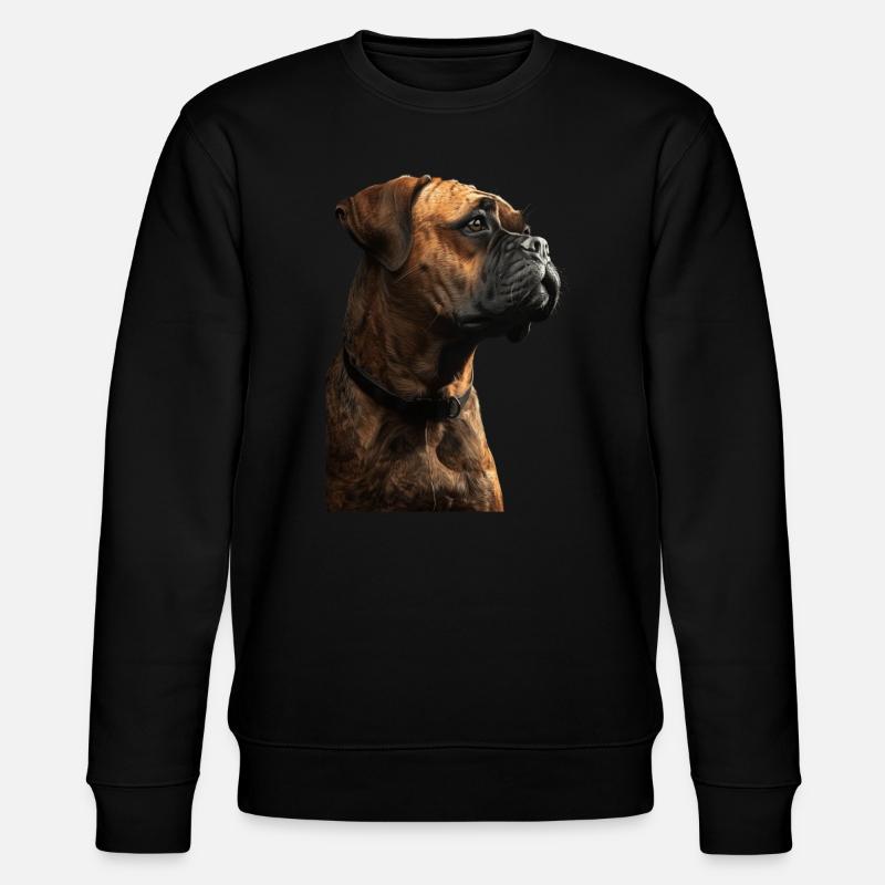 Bullmastiff - Stanley/Stella Unisex Bio-Sweatshirt CHANGER  - Schwarz