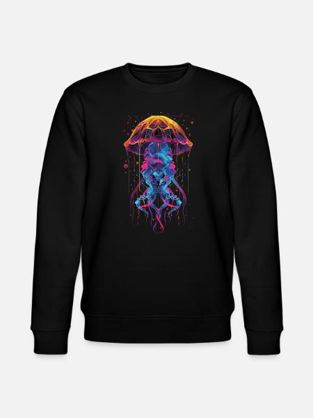 Qualle - Stanley/Stella Unisex Bio-Sweatshirt CHANGER - Schwarz
