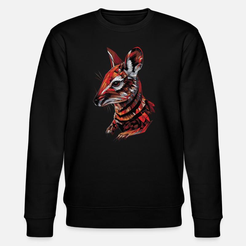 Tranquilizer Bomber - Stanley/Stella CHANGER Unisex Organic Sweatshirt - black