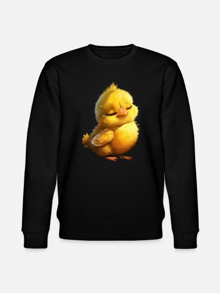Chicken - Stanley/Stella CHANGER Unisex Organic Sweatshirt - black