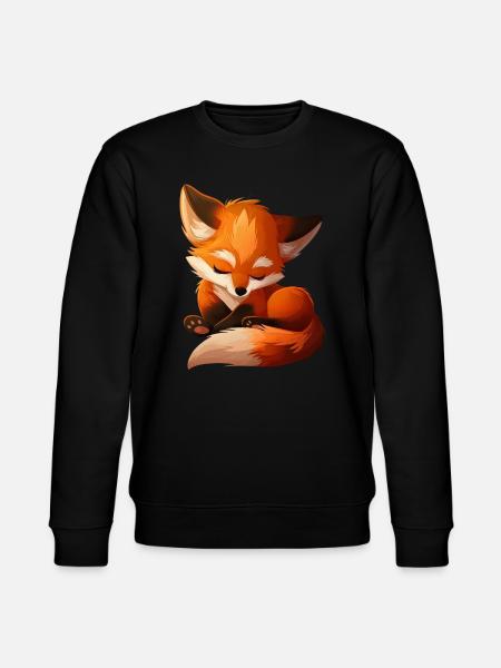 Fox - Stanley/Stella CHANGER Unisex Organic Sweatshirt - black