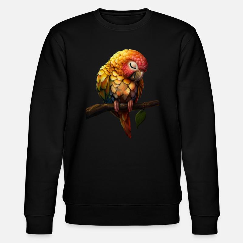 Perroquet - Sweat bio CHANGER Stanley/Stella Unisexe - noir