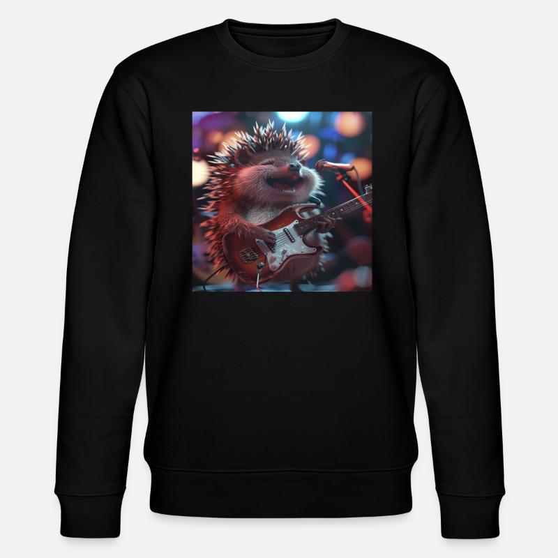 Hérisson - Sweat bio CHANGER Stanley/Stella Unisexe - noir