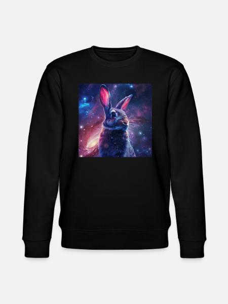 Rabbit - Stanley/Stella CHANGER Unisex Organic Sweatshirt - black