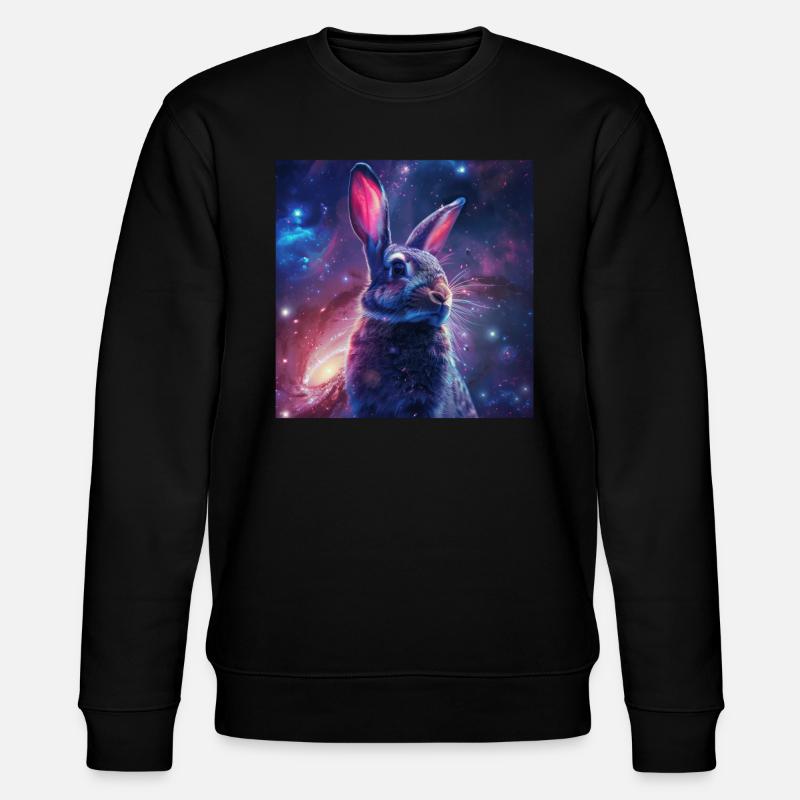 Rabbit - Stanley/Stella CHANGER Unisex Organic Sweatshirt - black