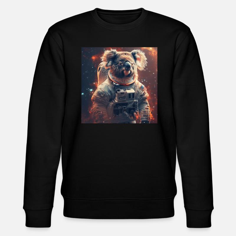 Koala - Stanley/Stella CHANGER Unisex Organic Sweatshirt - black