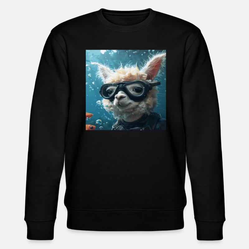 Alpaga - Sweat bio CHANGER Stanley/Stella Unisexe - noir