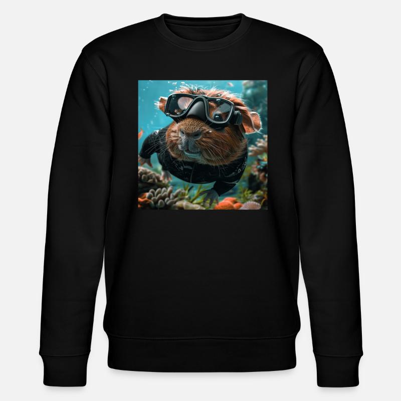 Cobaye - Sweat bio CHANGER Stanley/Stella Unisexe - noir