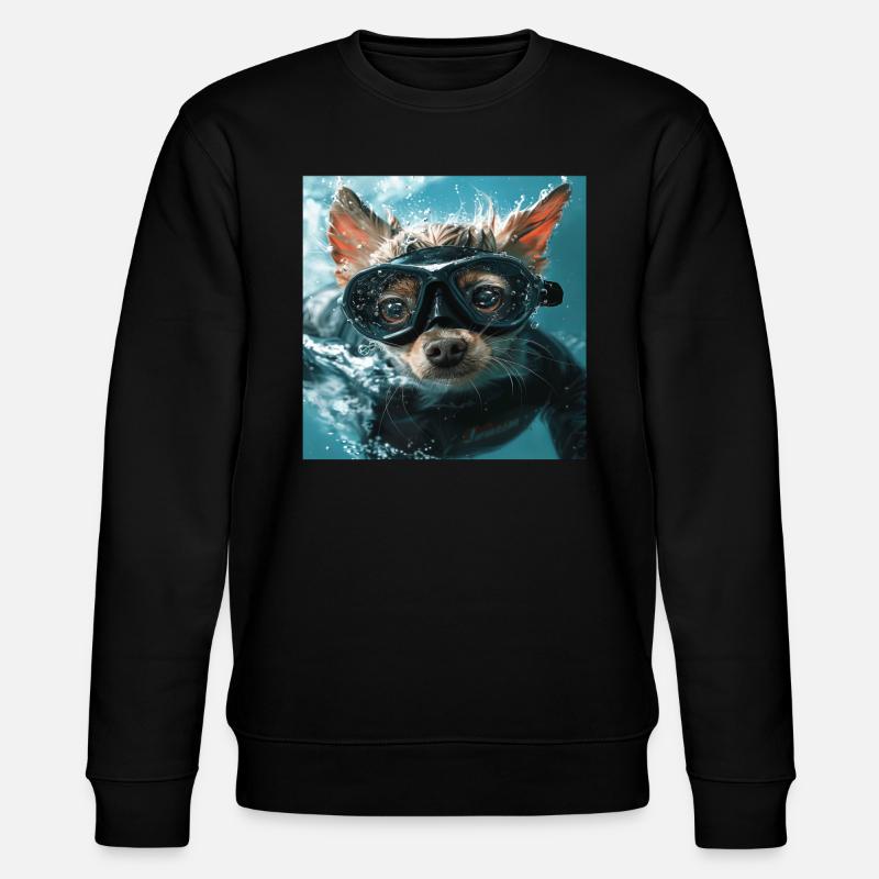 Chien - Sweat bio CHANGER Stanley/Stella Unisexe - noir