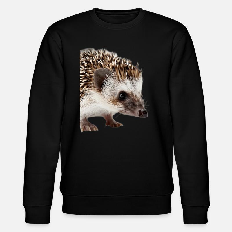 Igel - Stanley/Stella Unisex Bio-Sweatshirt CHANGER  - Schwarz