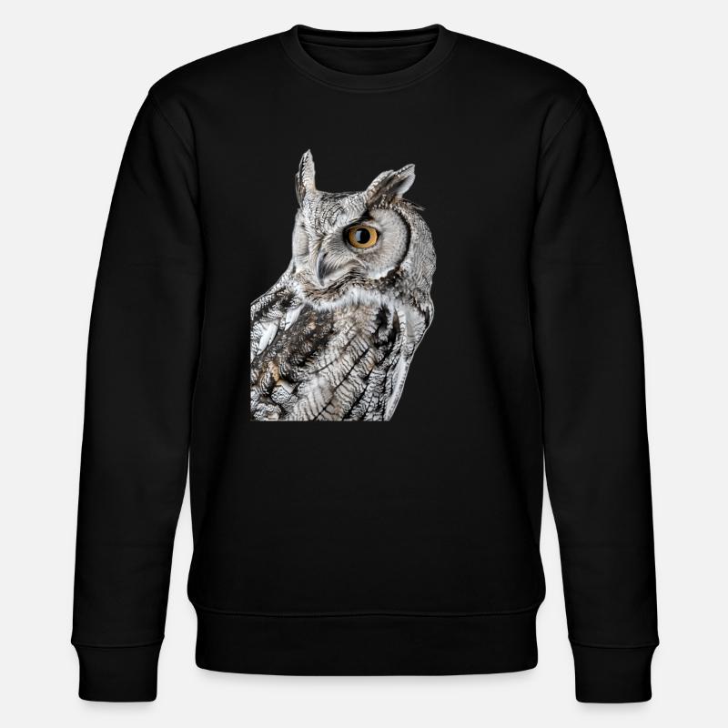 Hibou - Sweat bio CHANGER Stanley/Stella Unisexe - noir