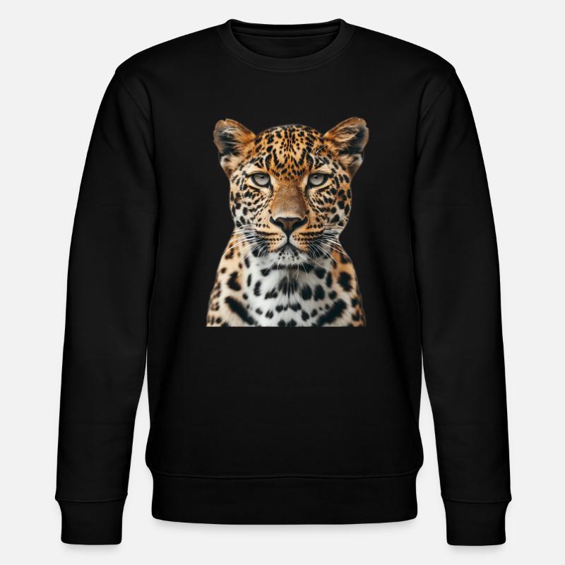Léopard - Sweat bio CHANGER Stanley/Stella Unisexe - noir