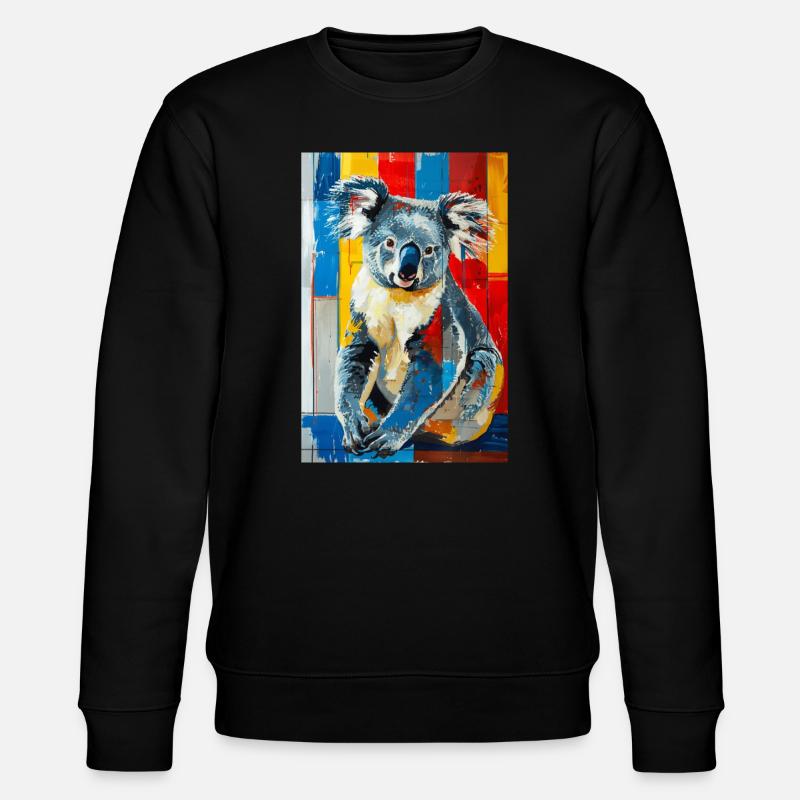 Koala - Sweat bio CHANGER Stanley/Stella Unisexe - noir