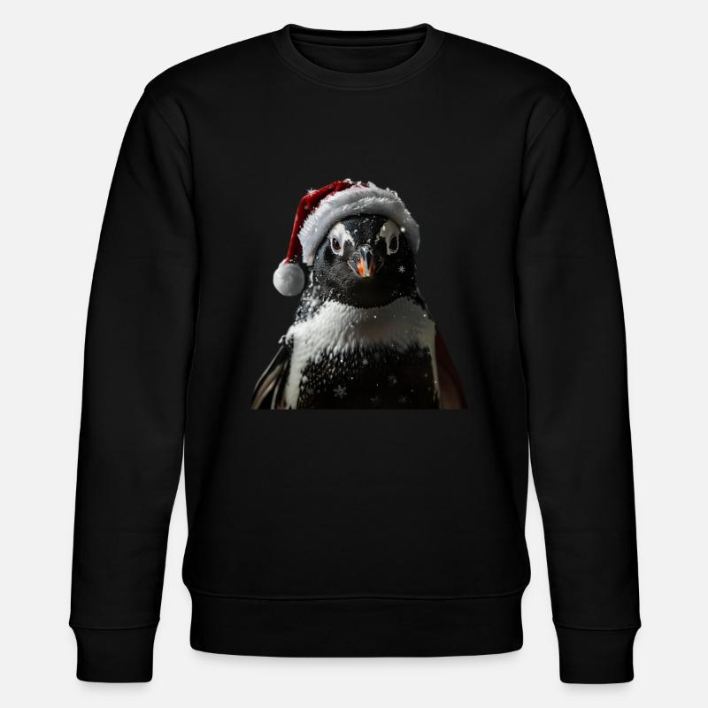 Pinguin - Stanley/Stella Unisex Bio-Sweatshirt CHANGER - Schwarz