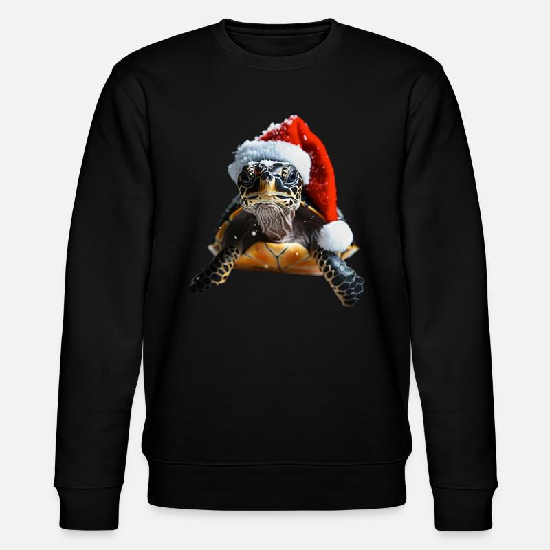 Tortue - Sweat bio CHANGER Stanley/Stella Unisexe - noir