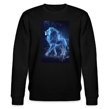 Bull - Stanley/Stella CHANGER Unisex Organic Sweatshirt - black - Front - Nik (191cm) & Marisol (170cm)